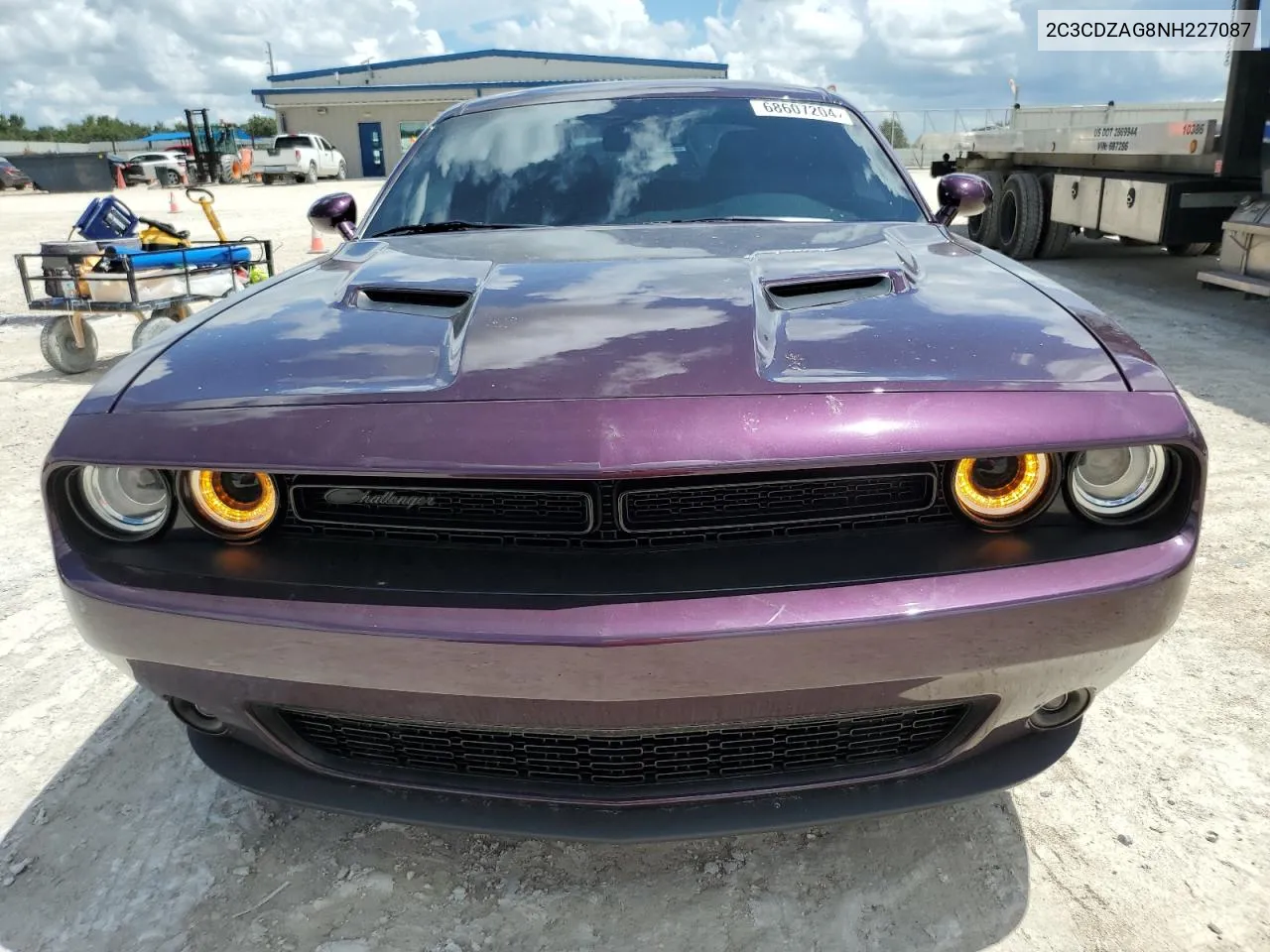 2C3CDZAG8NH227087 2022 Dodge Challenger Sxt