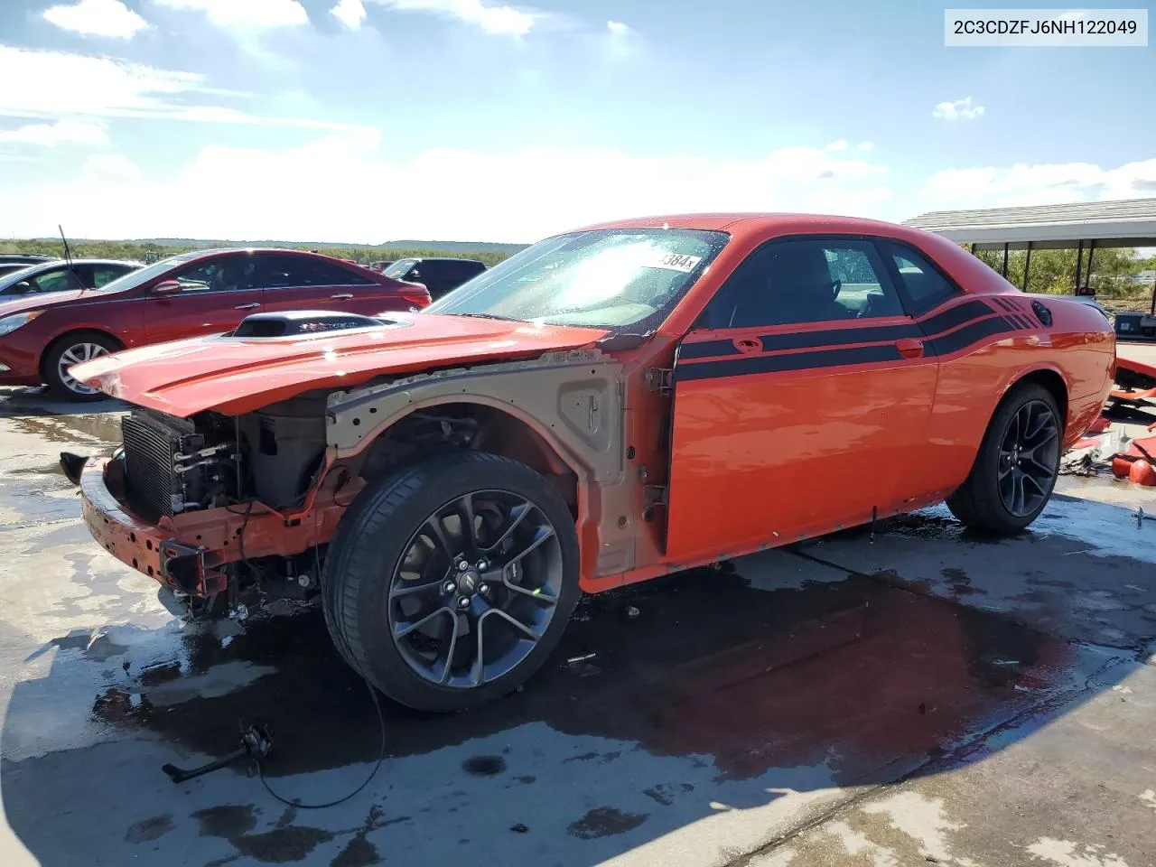 2022 Dodge Challenger R/T Scat Pack VIN: 2C3CDZFJ6NH122049 Lot: 68694384