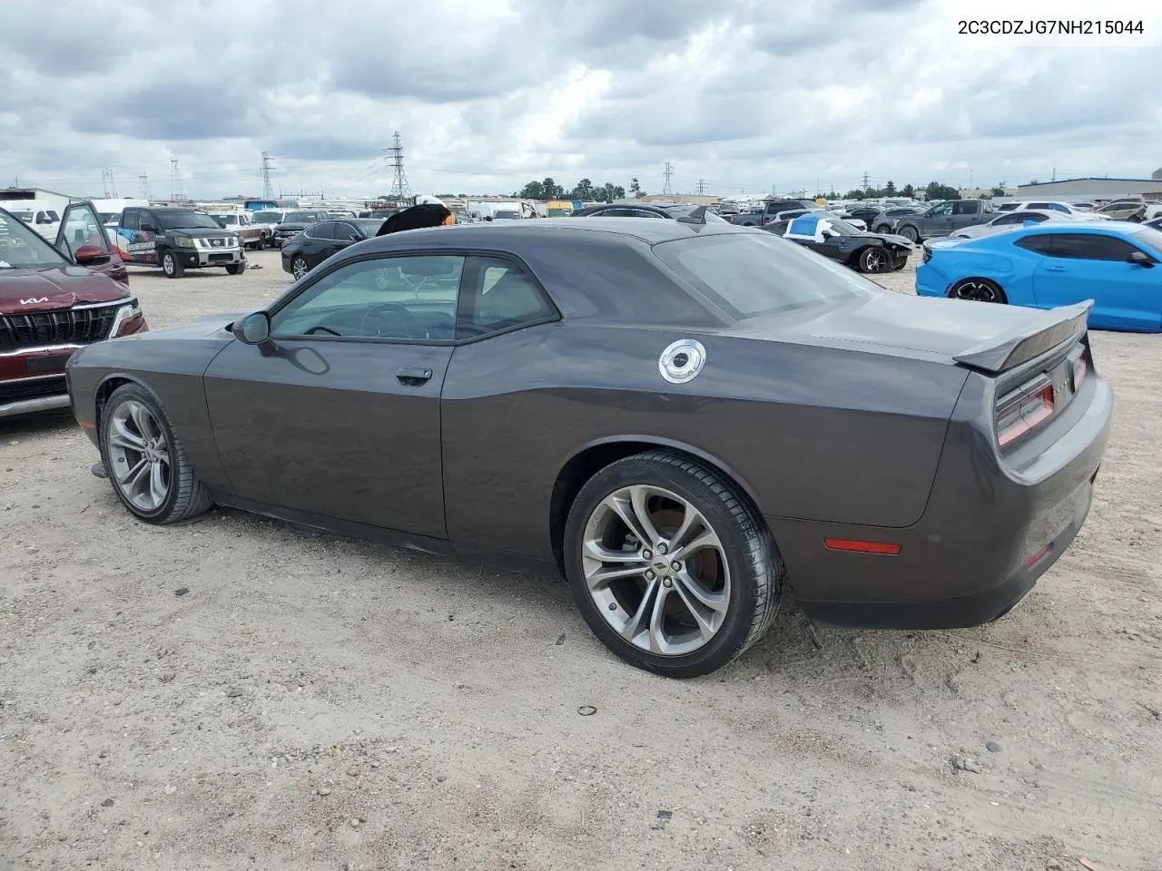 2022 Dodge Challenger Gt VIN: 2C3CDZJG7NH215044 Lot: 68913714