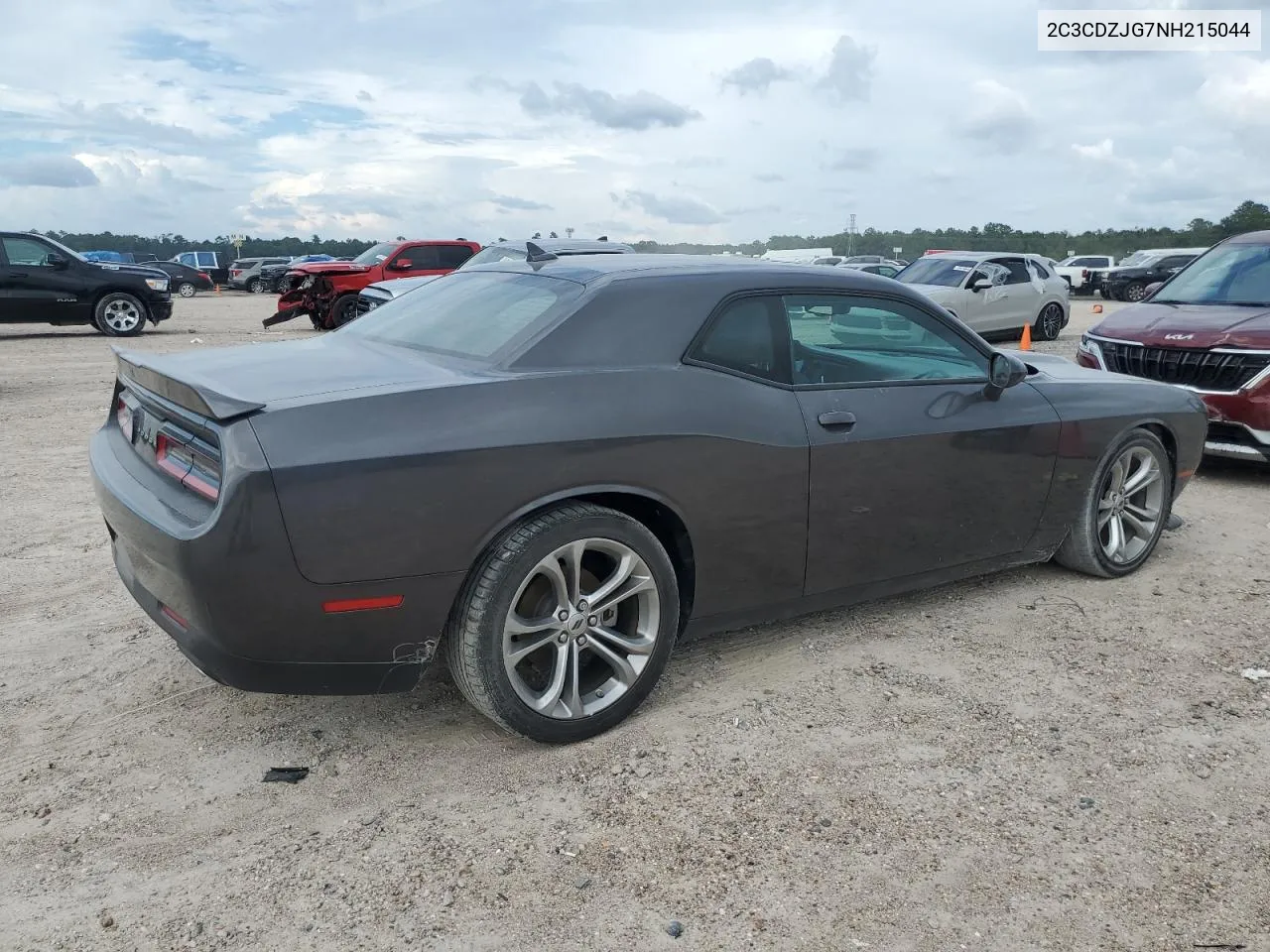 2022 Dodge Challenger Gt VIN: 2C3CDZJG7NH215044 Lot: 68913714