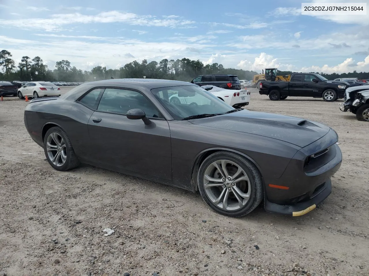 2022 Dodge Challenger Gt VIN: 2C3CDZJG7NH215044 Lot: 68913714