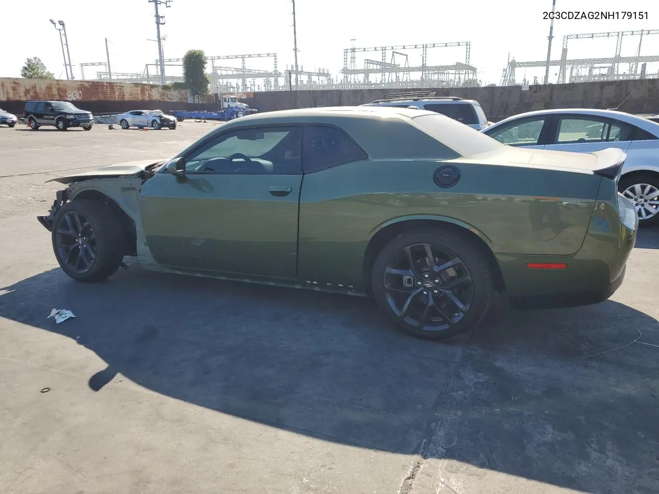 2C3CDZAG2NH179151 2022 Dodge Challenger Sxt