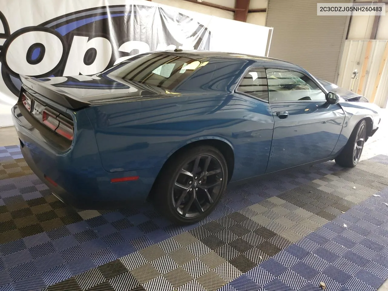 2022 Dodge Challenger Gt VIN: 2C3CDZJG5NH260483 Lot: 69654884