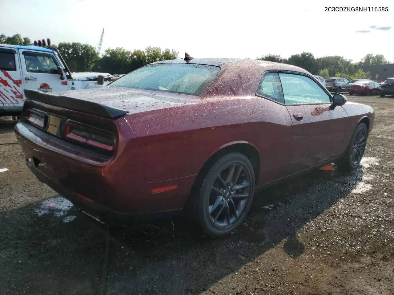 2022 Dodge Challenger Gt VIN: 2C3CDZKG8NH116585 Lot: 69667674