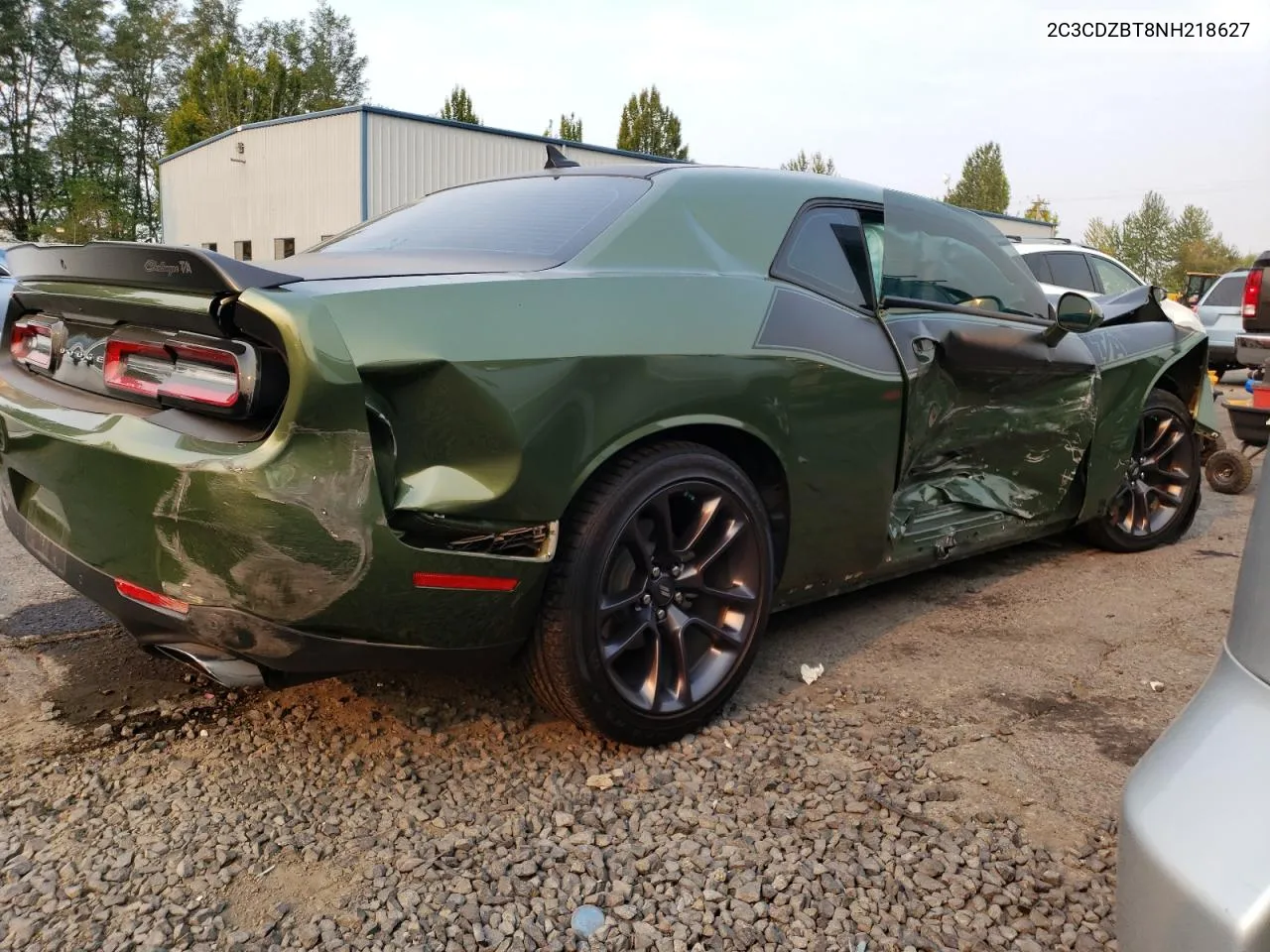 2022 Dodge Challenger R/T VIN: 2C3CDZBT8NH218627 Lot: 69712334