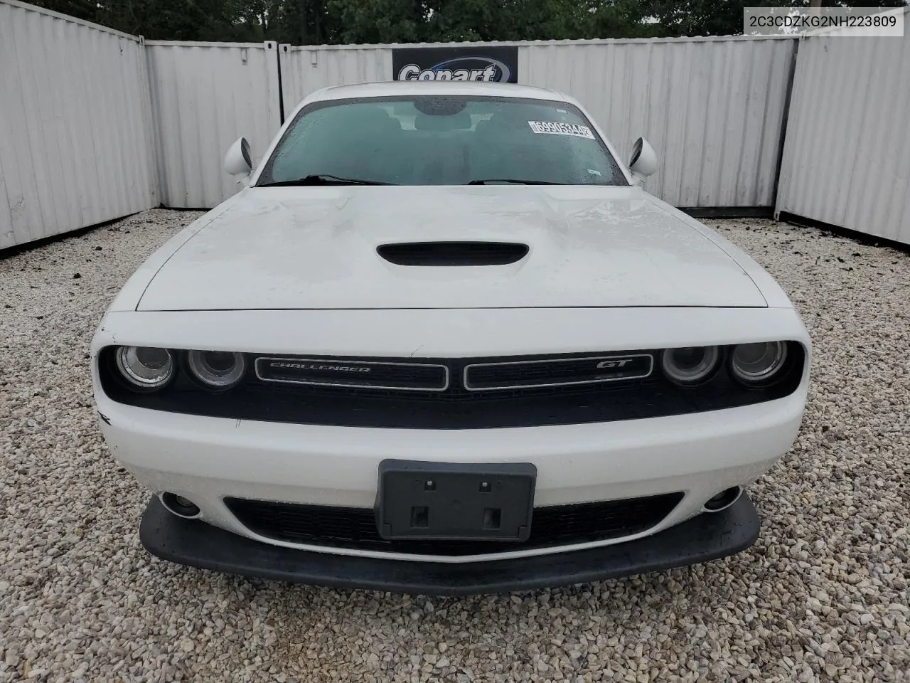 2022 Dodge Challenger Gt VIN: 2C3CDZKG2NH223809 Lot: 69905344