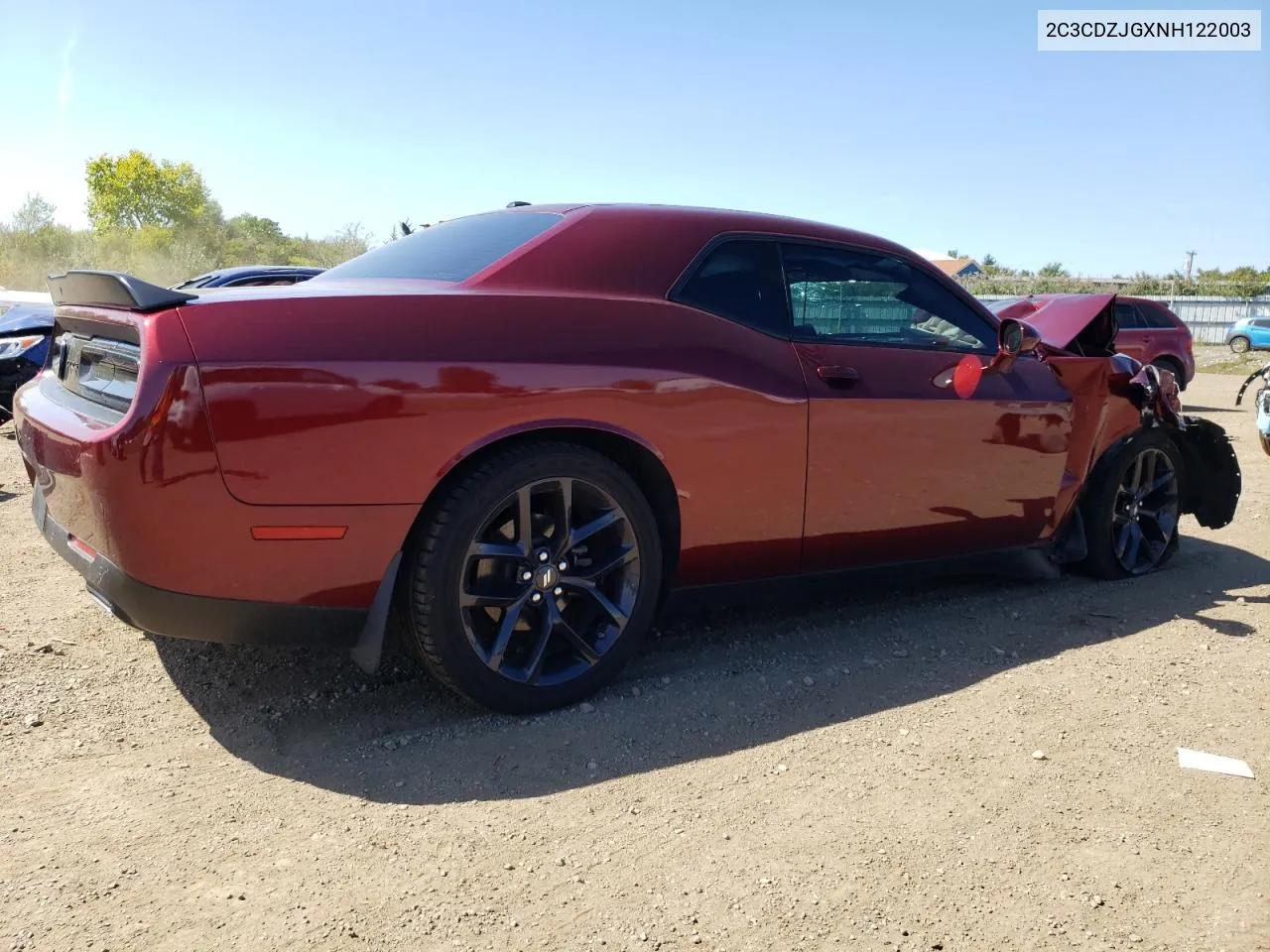 2C3CDZJGXNH122003 2022 Dodge Challenger Gt