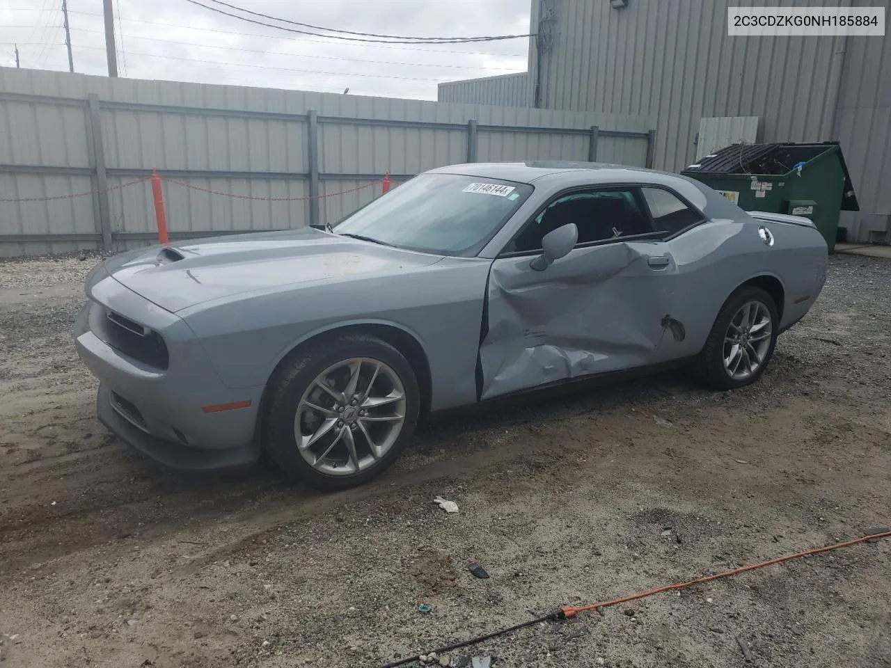 2022 Dodge Challenger Gt VIN: 2C3CDZKG0NH185884 Lot: 70146144