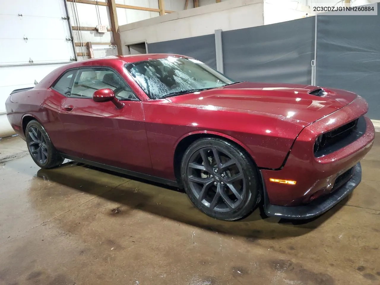 2022 Dodge Challenger Gt VIN: 2C3CDZJG1NH260884 Lot: 70196094