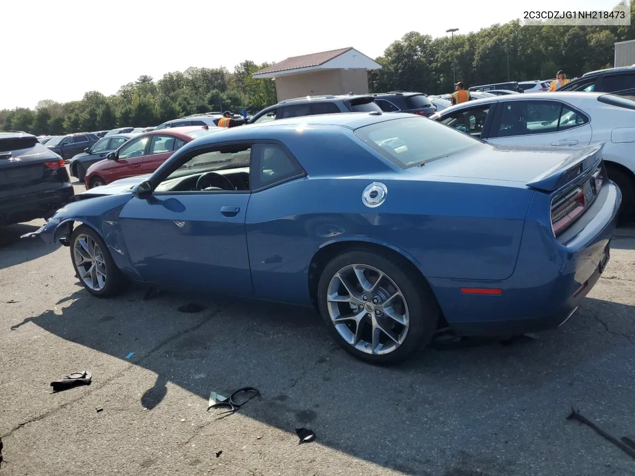 2022 Dodge Challenger Gt VIN: 2C3CDZJG1NH218473 Lot: 70456894