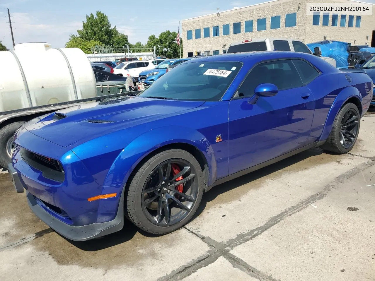 2022 Dodge Challenger R/T Scat Pack VIN: 2C3CDZFJ2NH200164 Lot: 70475484