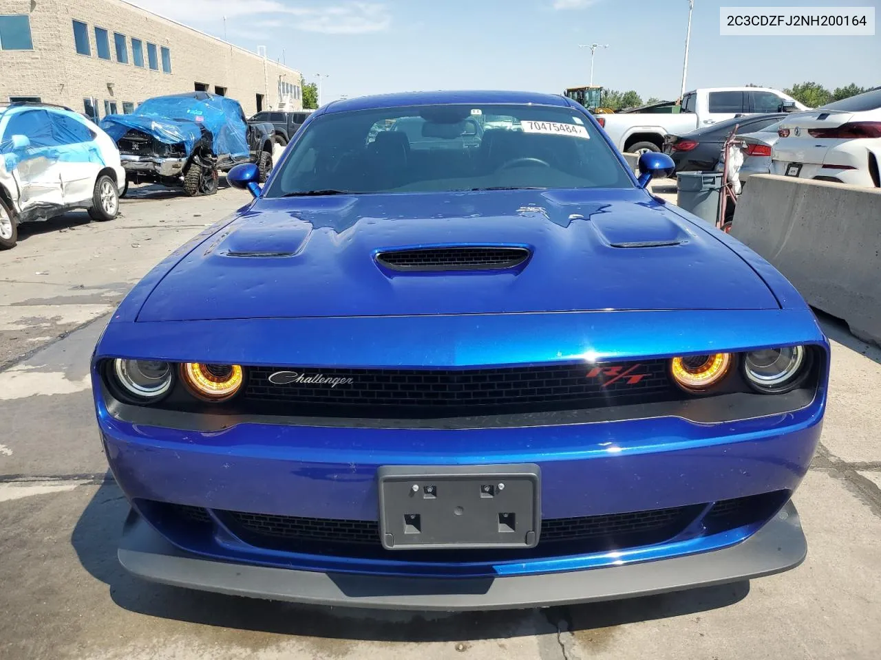 2022 Dodge Challenger R/T Scat Pack VIN: 2C3CDZFJ2NH200164 Lot: 70475484