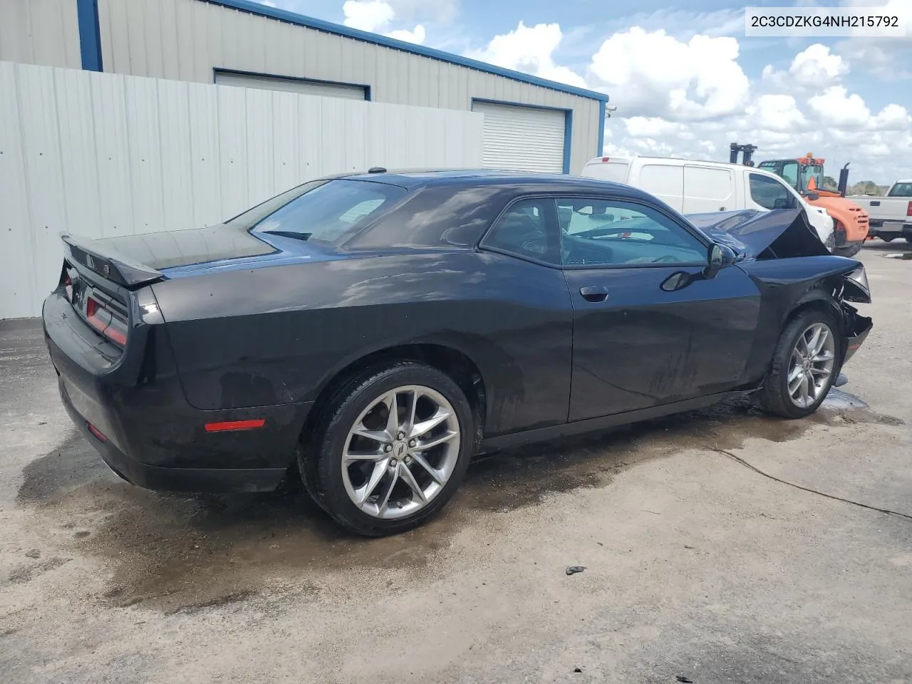 2022 Dodge Challenger Gt VIN: 2C3CDZKG4NH215792 Lot: 70676444