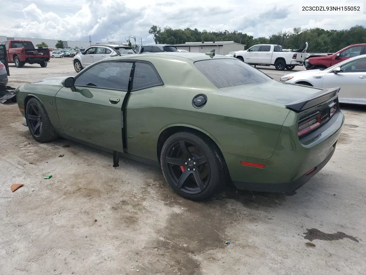 2022 Dodge Challenger Srt Hellcat Redeye VIN: 2C3CDZL93NH155052 Lot: 70836474