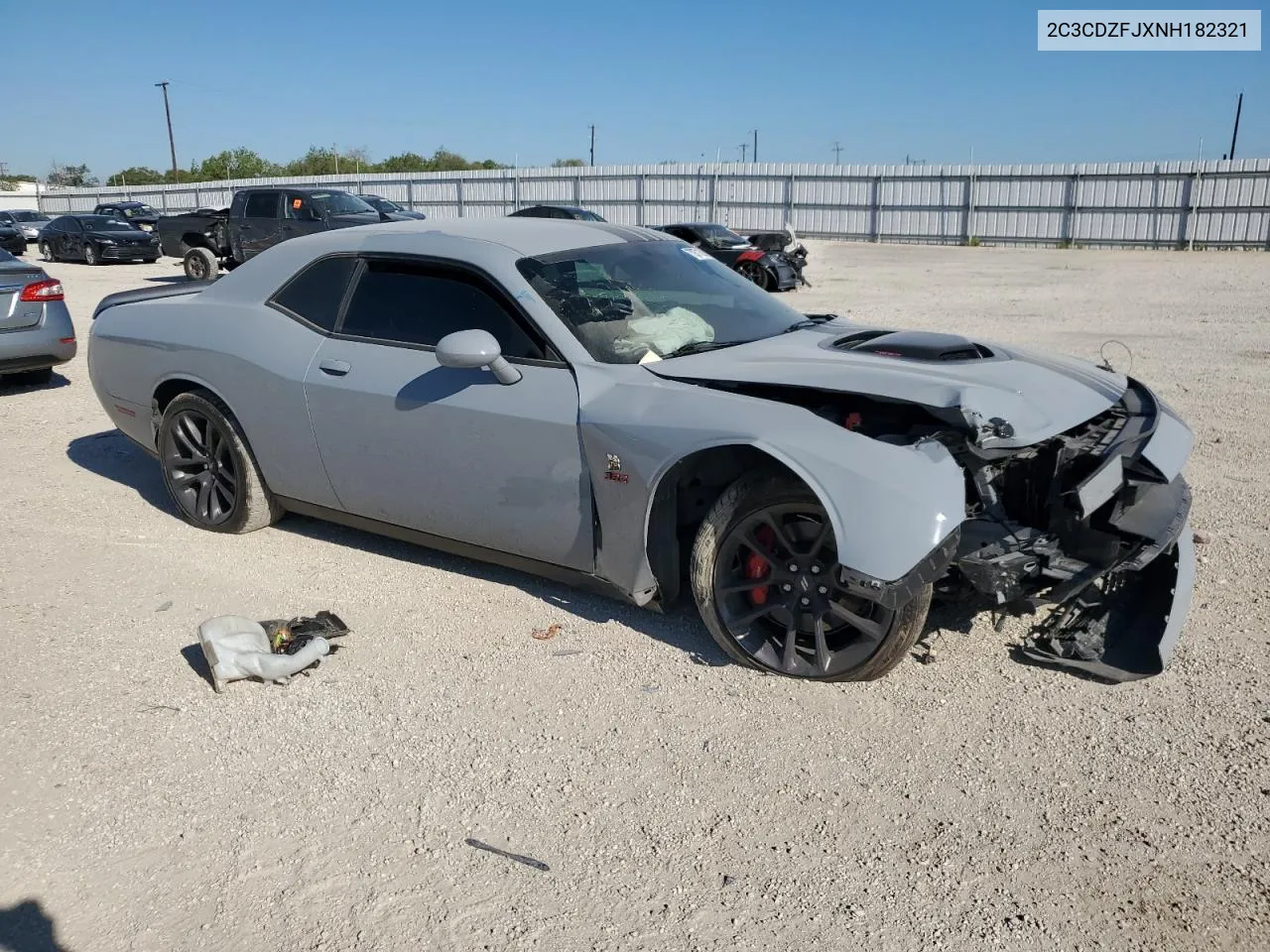 2022 Dodge Challenger R/T Scat Pack VIN: 2C3CDZFJXNH182321 Lot: 70871624