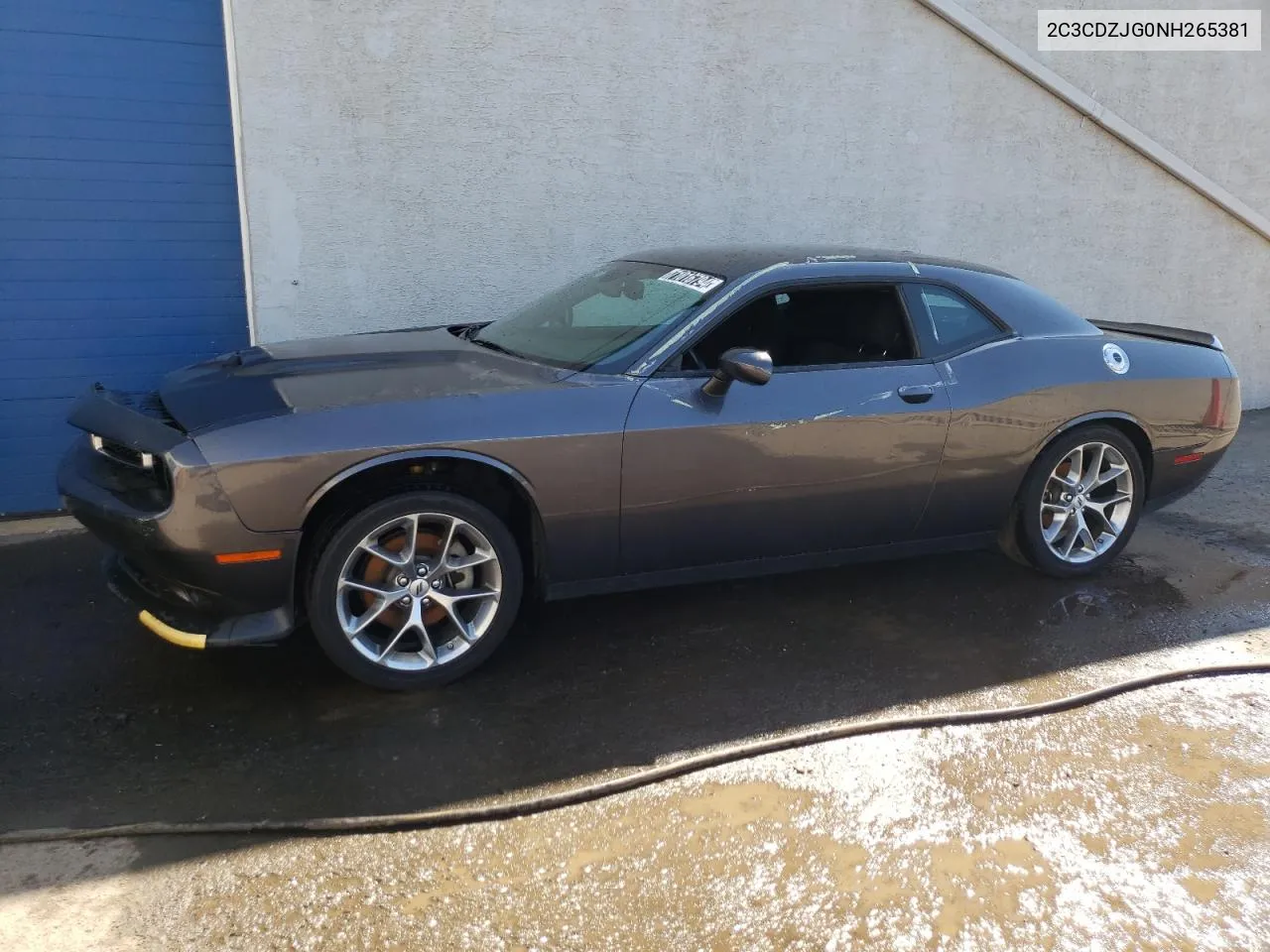 2C3CDZJG0NH265381 2022 Dodge Challenger Gt