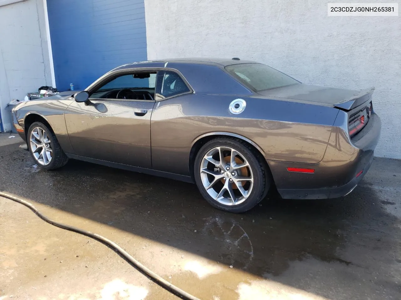 2022 Dodge Challenger Gt VIN: 2C3CDZJG0NH265381 Lot: 71016794