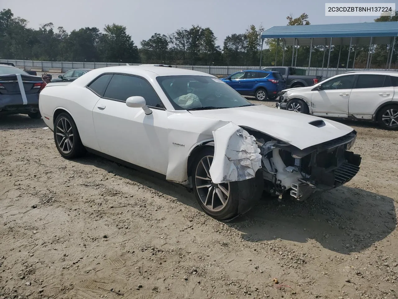 2022 Dodge Challenger R/T VIN: 2C3CDZBT8NH137224 Lot: 71234864