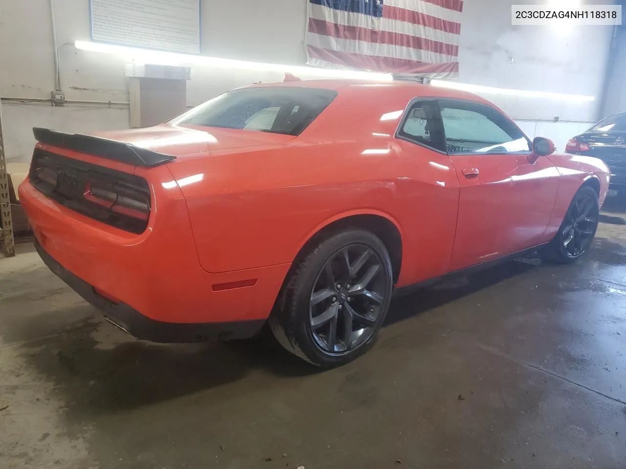 2022 Dodge Challenger Sxt VIN: 2C3CDZAG4NH118318 Lot: 71409984