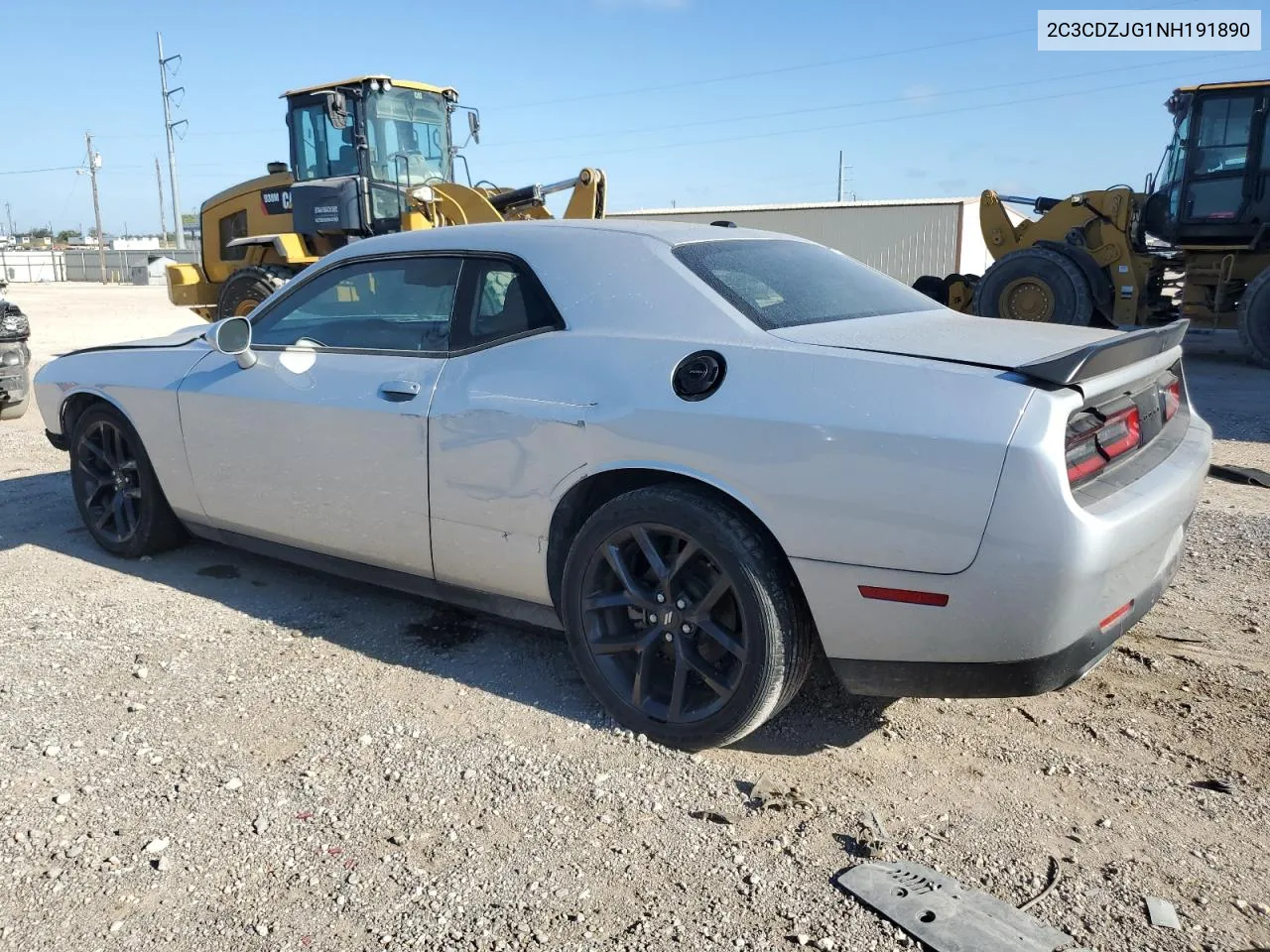 2022 Dodge Challenger Gt VIN: 2C3CDZJG1NH191890 Lot: 71648544