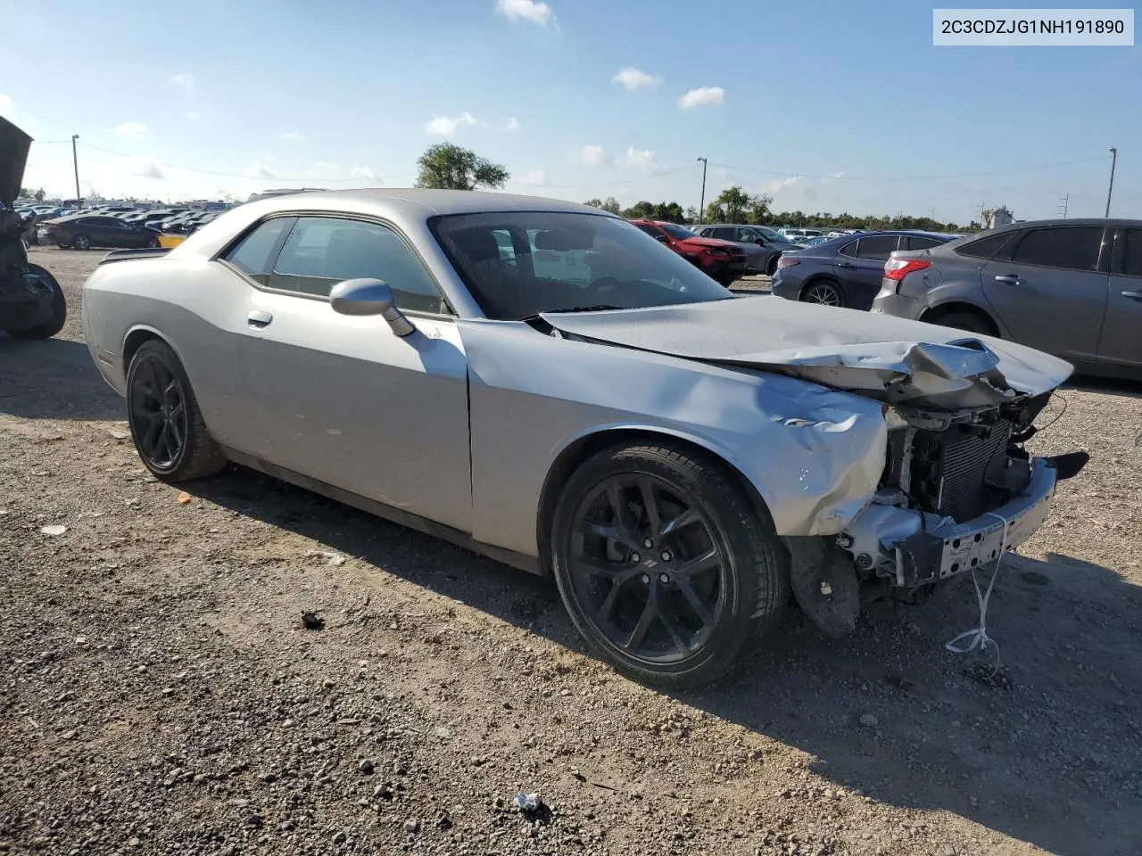 2022 Dodge Challenger Gt VIN: 2C3CDZJG1NH191890 Lot: 71648544