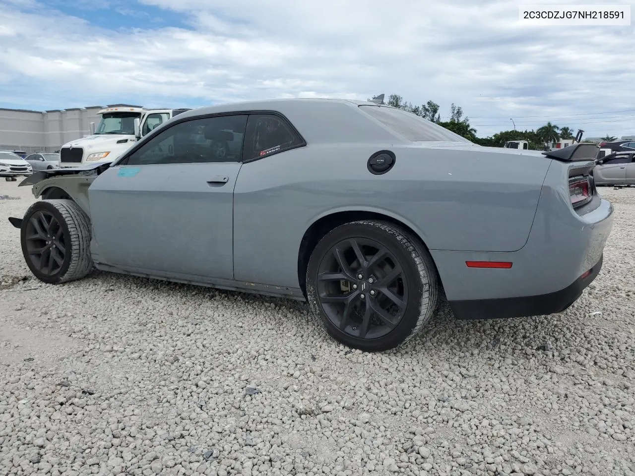 2022 Dodge Challenger Gt VIN: 2C3CDZJG7NH218591 Lot: 71650244