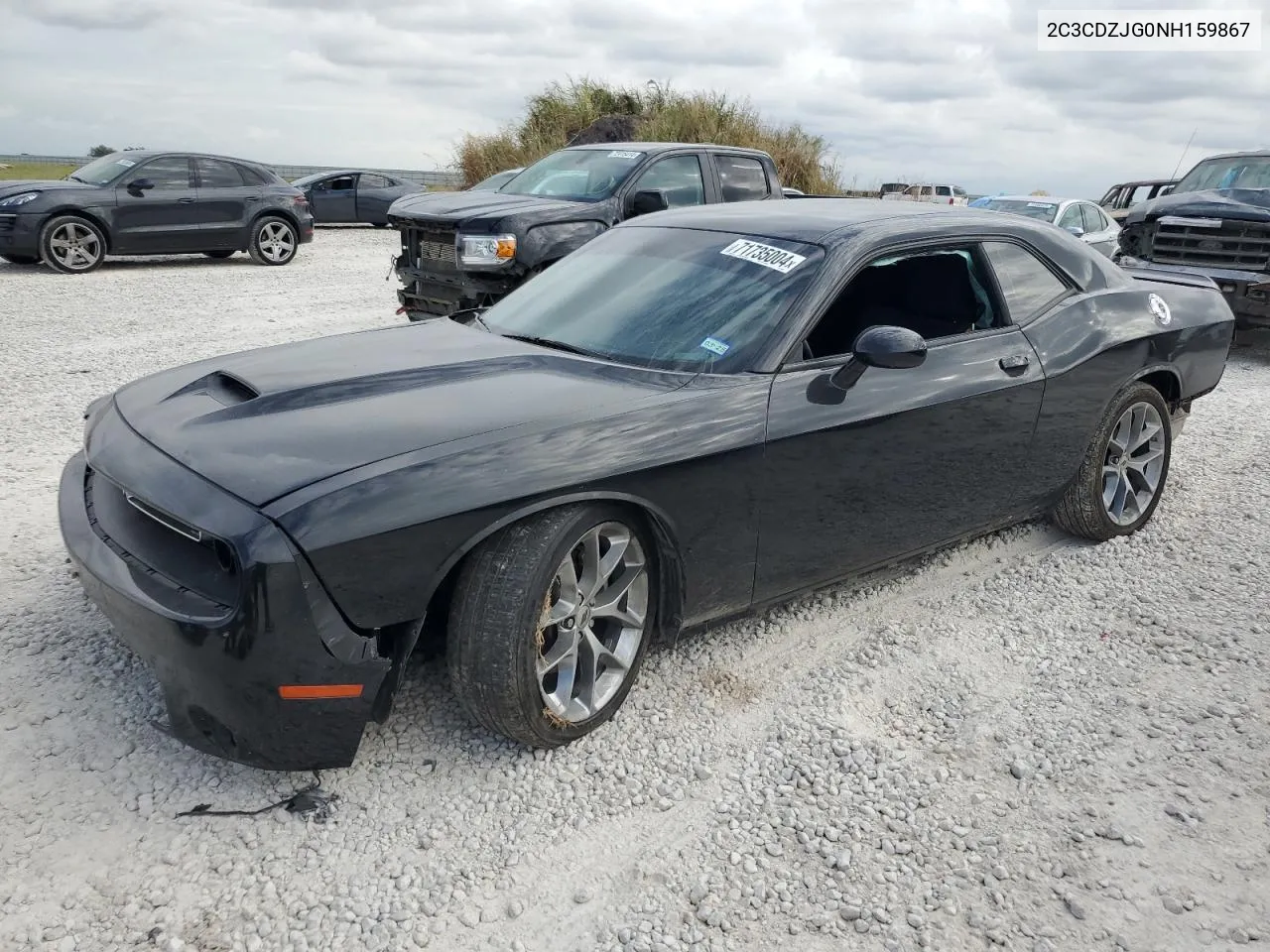 2022 Dodge Challenger Gt VIN: 2C3CDZJG0NH159867 Lot: 71735004