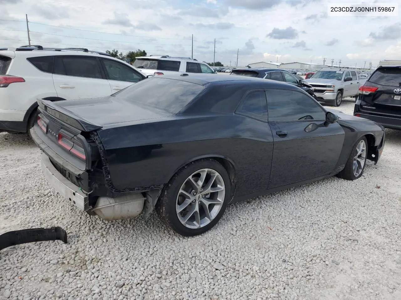 2022 Dodge Challenger Gt VIN: 2C3CDZJG0NH159867 Lot: 71735004