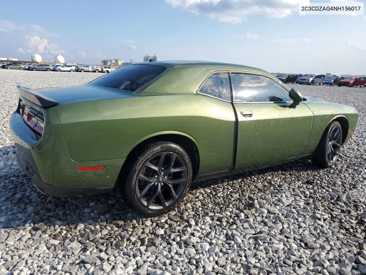 2022 Dodge Challenger Sxt VIN: 2C3CDZAG4NH156017 Lot: 71764614