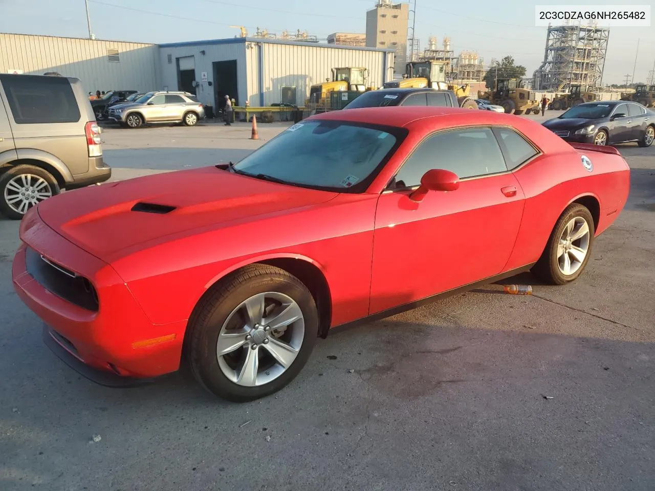 2022 Dodge Challenger Sxt VIN: 2C3CDZAG6NH265482 Lot: 71884924