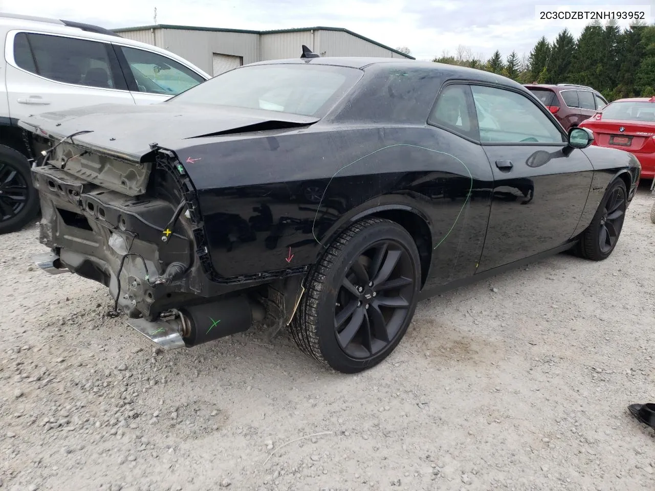 2022 Dodge Challenger R/T VIN: 2C3CDZBT2NH193952 Lot: 71886054