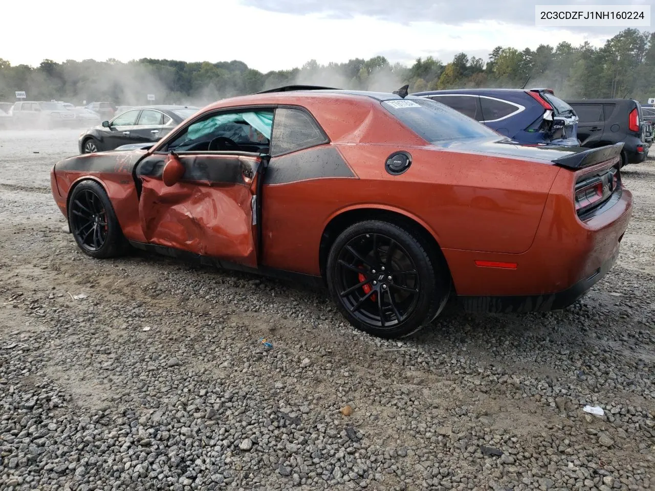 2022 Dodge Challenger R/T Scat Pack VIN: 2C3CDZFJ1NH160224 Lot: 71917254