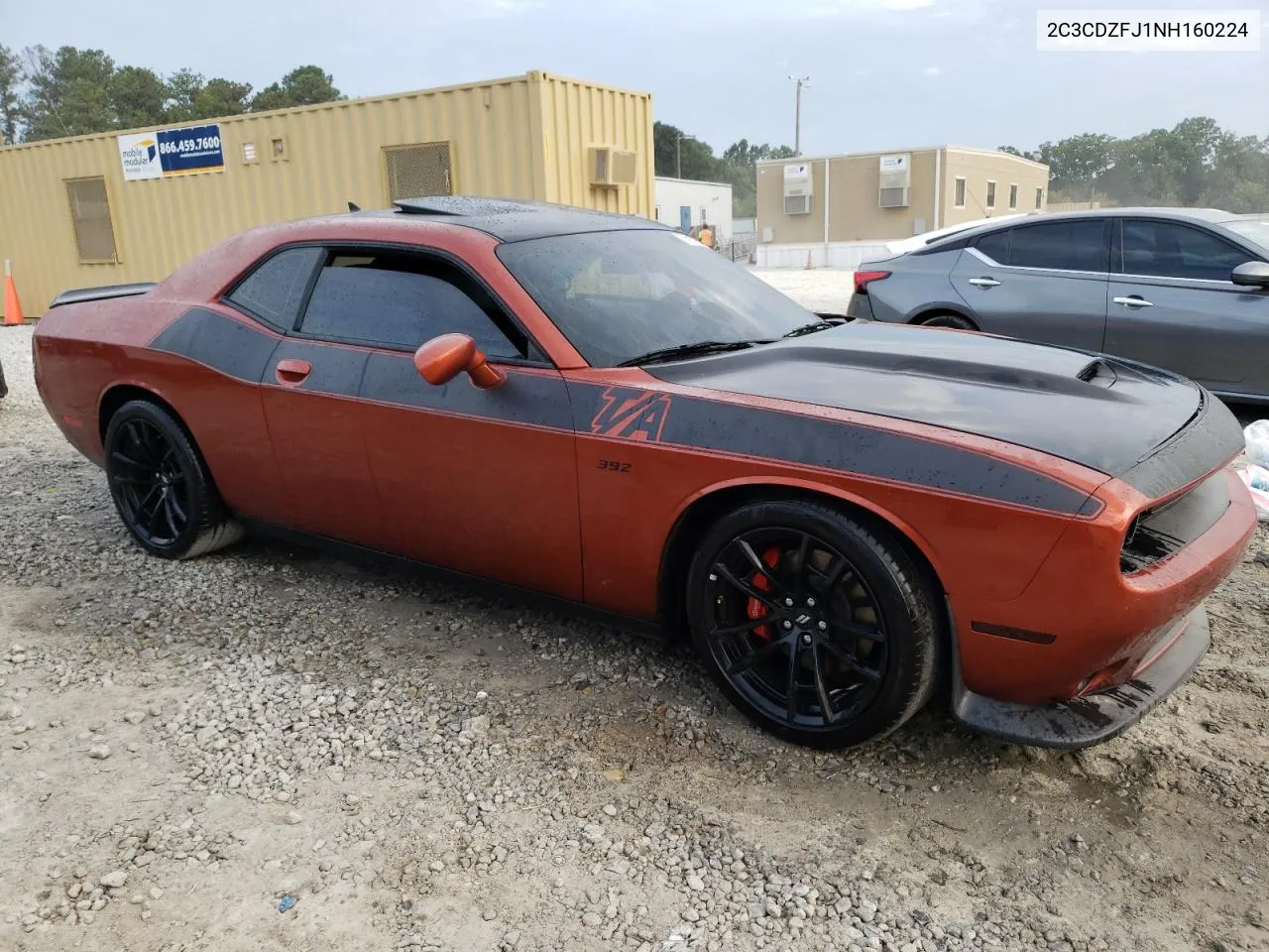 2022 Dodge Challenger R/T Scat Pack VIN: 2C3CDZFJ1NH160224 Lot: 71917254