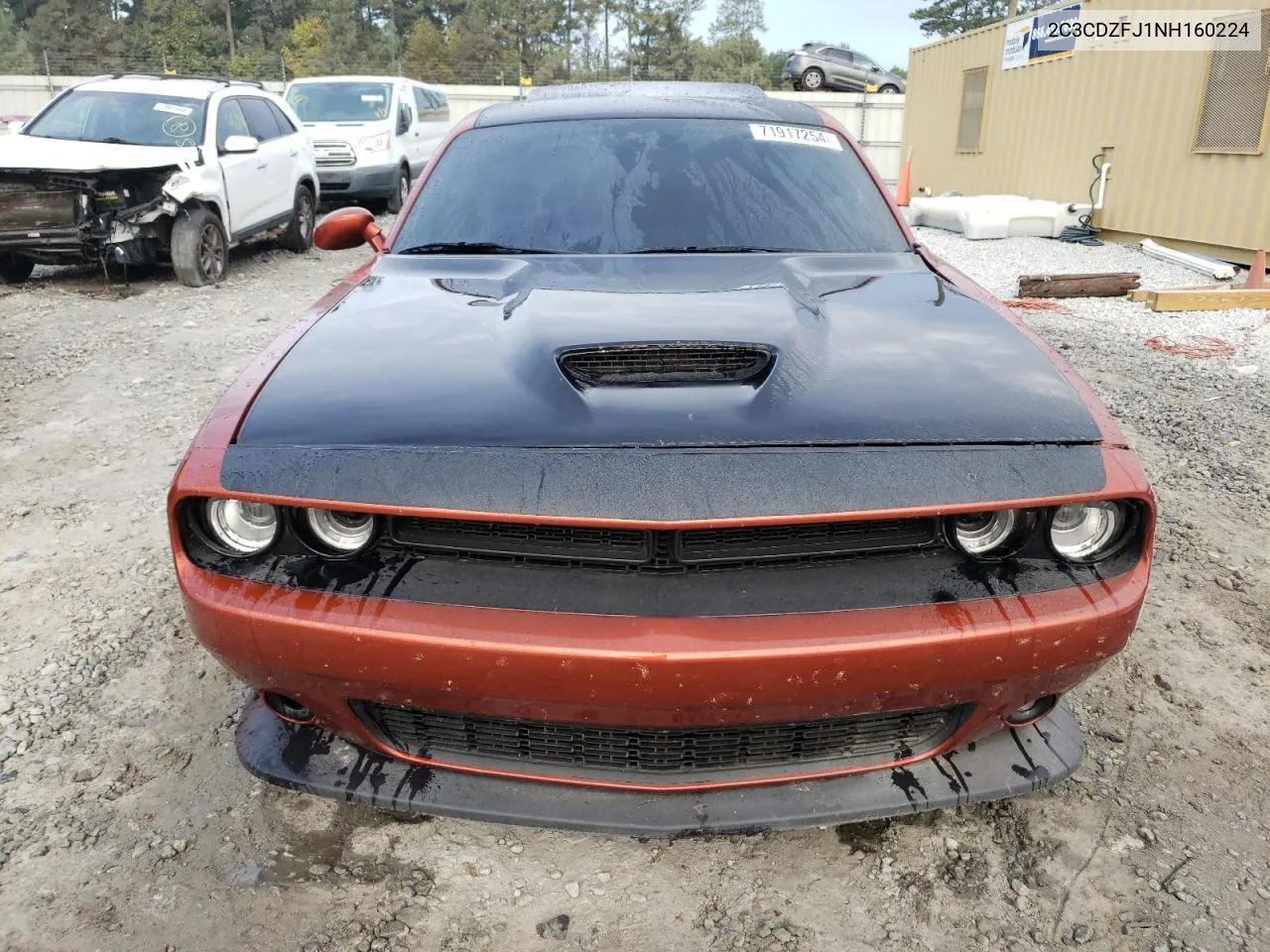 2022 Dodge Challenger R/T Scat Pack VIN: 2C3CDZFJ1NH160224 Lot: 71917254