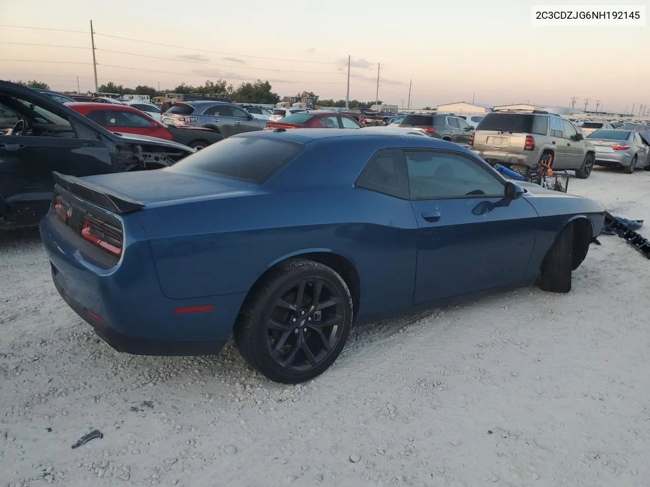 2022 Dodge Challenger Gt VIN: 2C3CDZJG6NH192145 Lot: 72081794