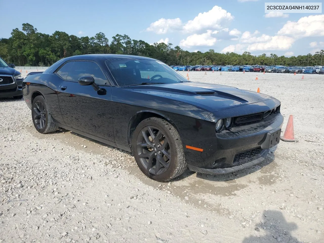 2022 Dodge Challenger Sxt VIN: 2C3CDZAG4NH140237 Lot: 72233964