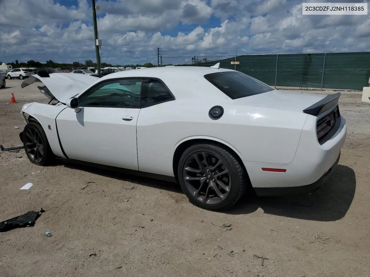 2022 Dodge Challenger R/T Scat Pack VIN: 2C3CDZFJ2NH118385 Lot: 72547364