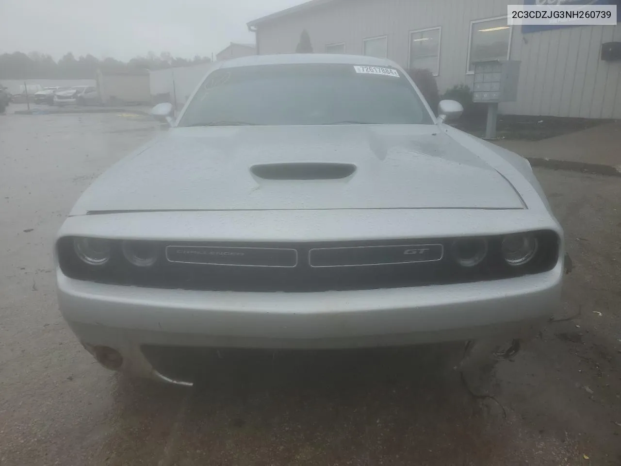 2022 Dodge Challenger Gt VIN: 2C3CDZJG3NH260739 Lot: 72617884