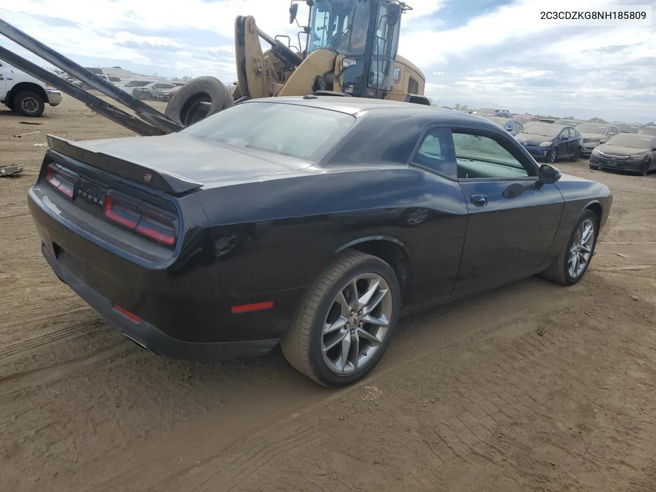 2022 Dodge Challenger Gt VIN: 2C3CDZKG8NH185809 Lot: 72638014