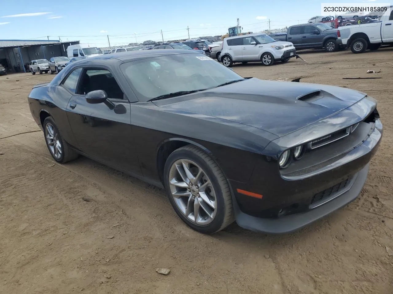 2022 Dodge Challenger Gt VIN: 2C3CDZKG8NH185809 Lot: 72638014