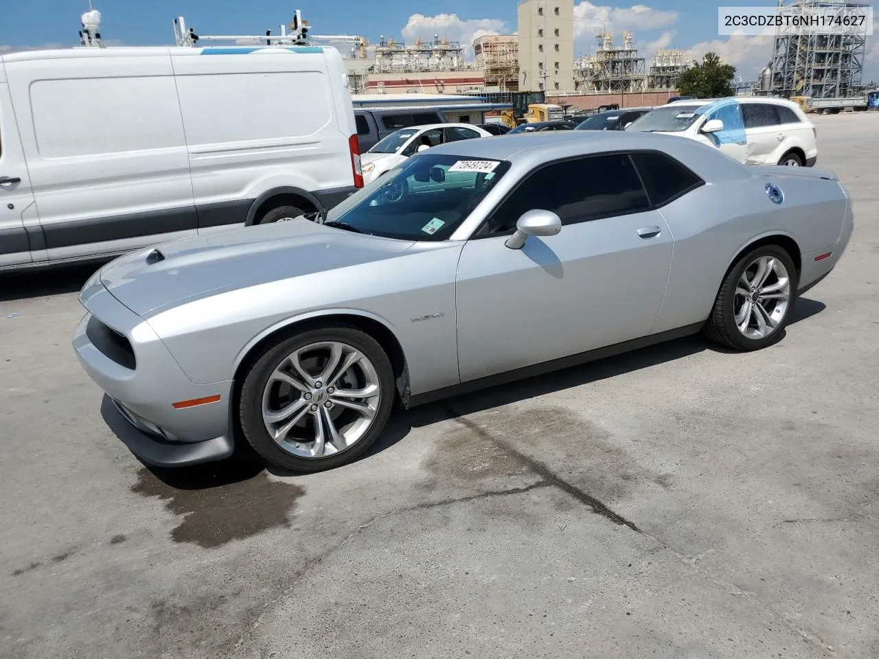 2022 Dodge Challenger R/T VIN: 2C3CDZBT6NH174627 Lot: 72649724