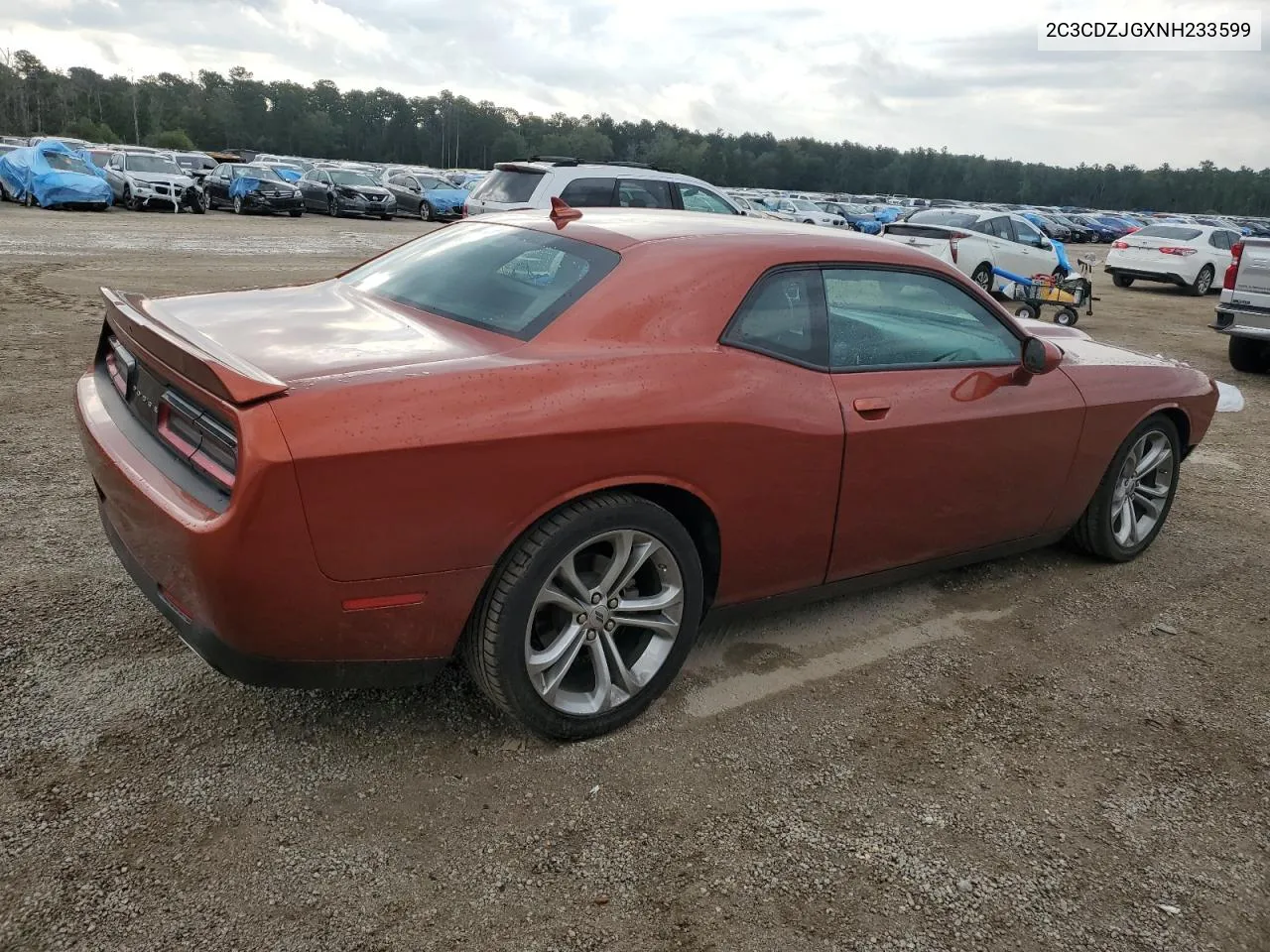 2022 Dodge Challenger Gt VIN: 2C3CDZJGXNH233599 Lot: 72724354