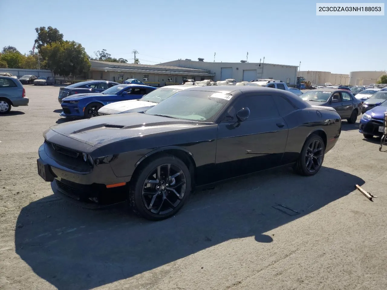 2022 Dodge Challenger Sxt VIN: 2C3CDZAG3NH188053 Lot: 73008044