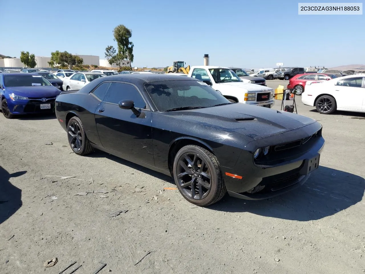 2022 Dodge Challenger Sxt VIN: 2C3CDZAG3NH188053 Lot: 73008044