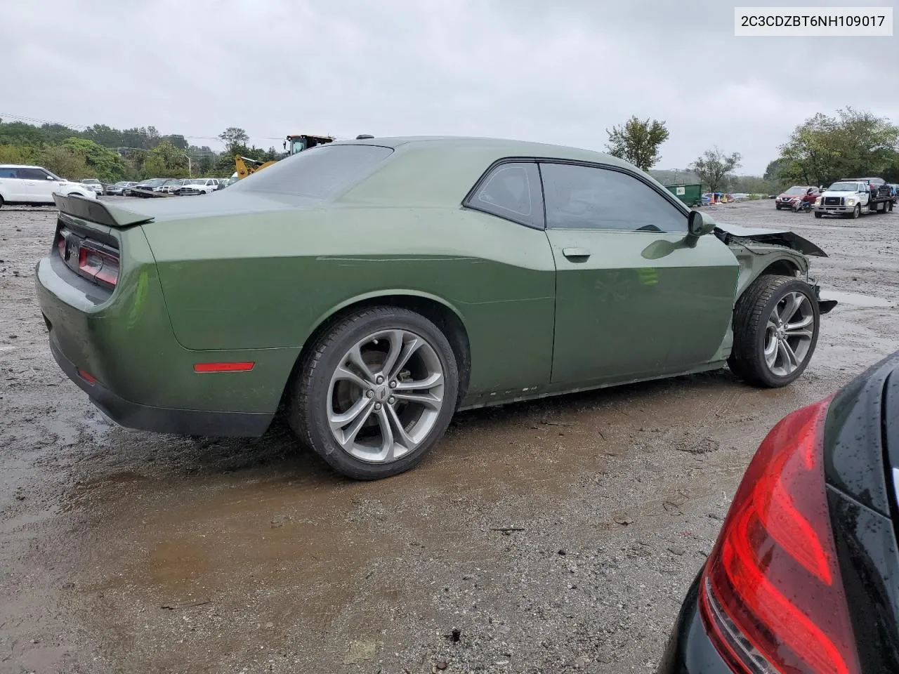 2022 Dodge Challenger R/T VIN: 2C3CDZBT6NH109017 Lot: 73024674