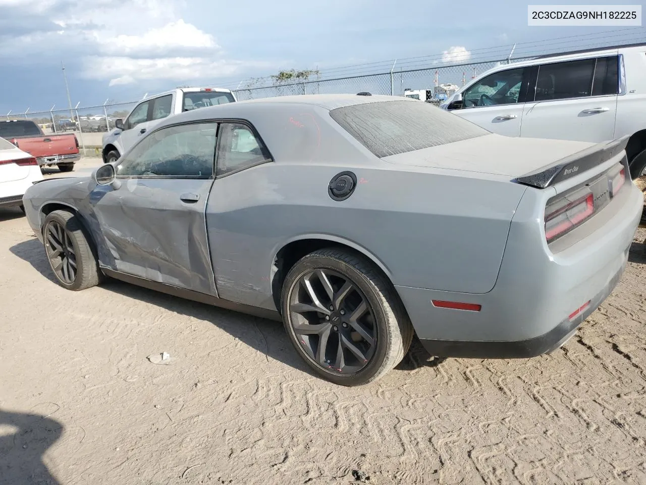 2022 Dodge Challenger Sxt VIN: 2C3CDZAG9NH182225 Lot: 73114814