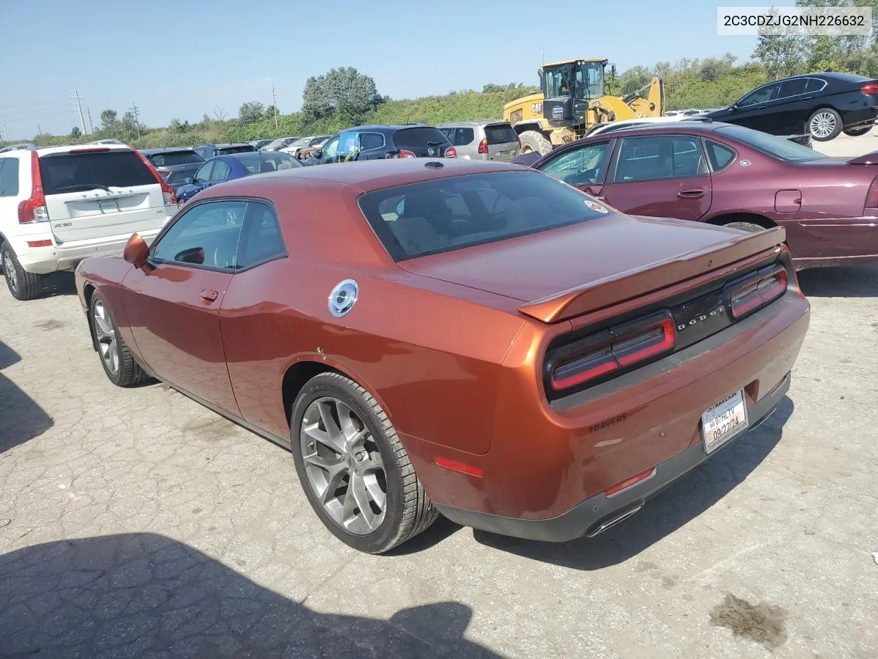 2022 Dodge Challenger Gt VIN: 2C3CDZJG2NH226632 Lot: 73115514