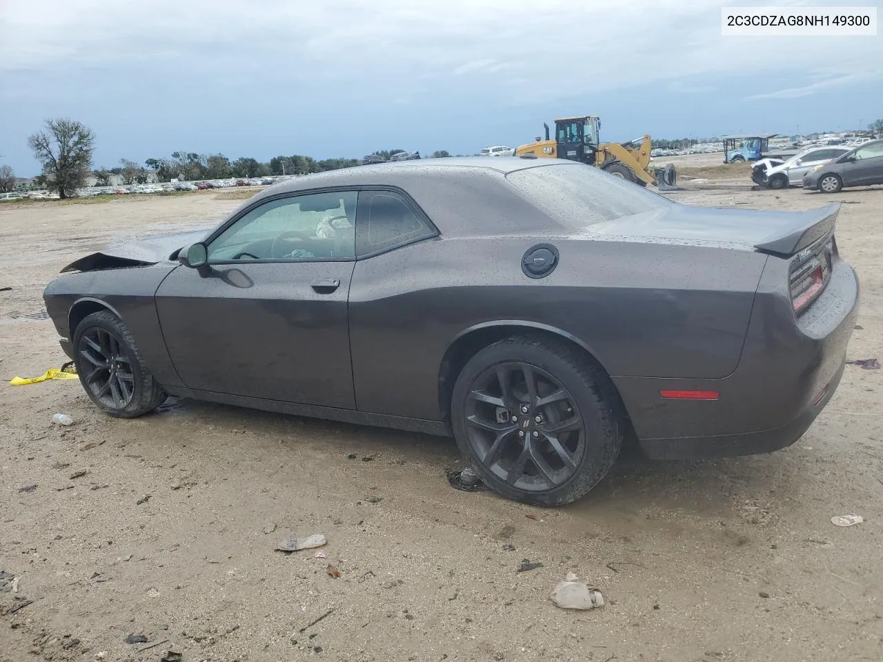 2022 Dodge Challenger Sxt VIN: 2C3CDZAG8NH149300 Lot: 73142354