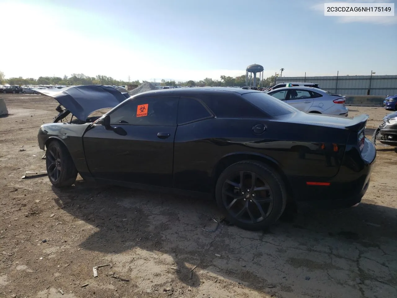 2022 Dodge Challenger Sxt VIN: 2C3CDZAG6NH175149 Lot: 73154274