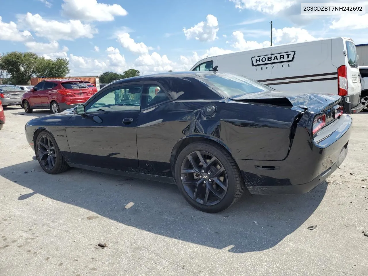 2022 Dodge Challenger R/T VIN: 2C3CDZBT7NH242692 Lot: 73968374